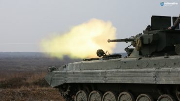"Укроборонпром" провел огневые испытания боевых модулей "Шквал" и "Стилет" для БМП