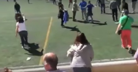 В Испании во время детского футбольного матча подрались родители юных спортсменов