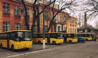 Школы Херсонщины получили партию новеньких автобусов