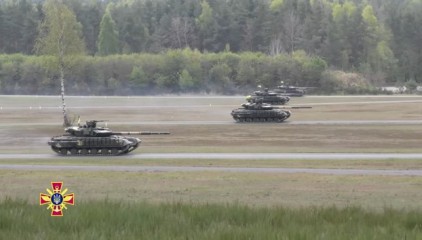 Украинские танки наступают в Германии