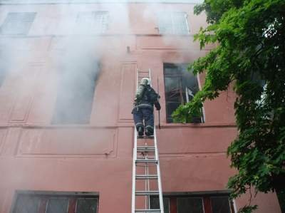 В одной из психбольниц Николаева вспыхнул пожар
