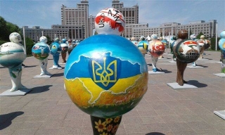 В Казахстане появилась карта Украины без Крыма