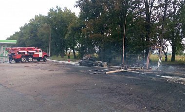 На Киевщине на заправке произошел пожар: погиб человек
