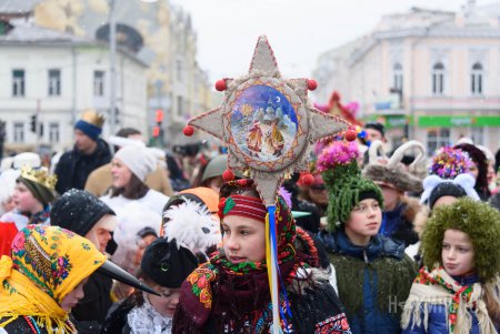 В Харькове на Старый Новый год более тысячи человек одновременно споют колядку