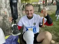 Український воїн на протезі пробіг 42 кілометри Лондонського марафону